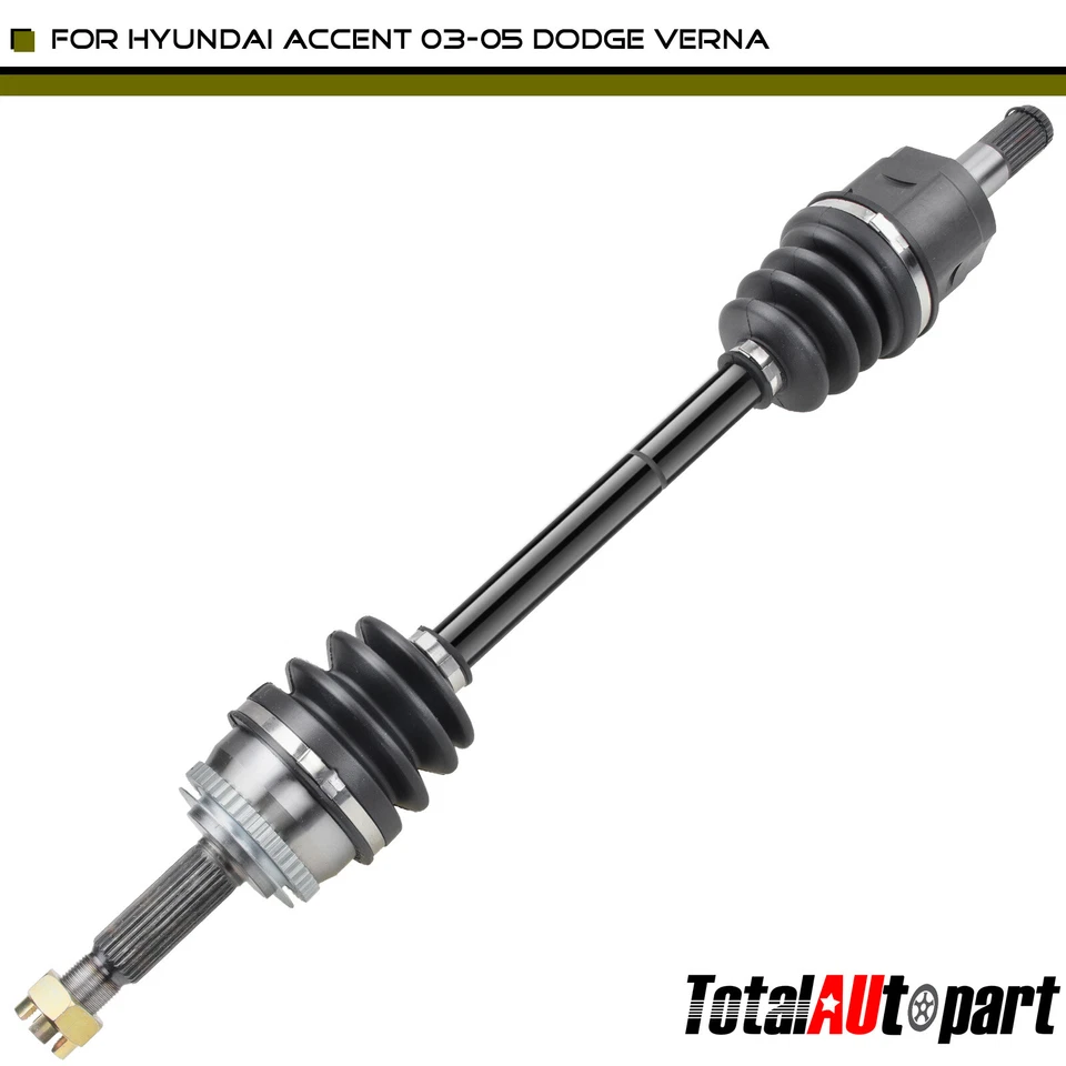 Conjunto de eje CV para Dodge Verna 2005 Hyundai Accent 03-05 automático delantero izquierdo Foto 1 de 4