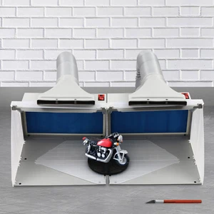 Spray Painting Workbenches,Model Painting Spray Painting Bench w/ LED Light Bars - Picture 1 of 21