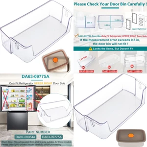 Refrigerator Door Shelf Bin For Samsung DA63-09775A DA97-20984A RF27T5241SR - Picture 1 of 8