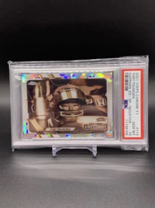 2021 Topps Chrome Sapphire F1 Yuki Tsunoda SP IV Negative /100 Rookie 173 PSA 10 - Picture 1 of 2