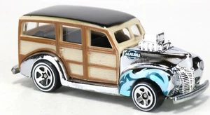 Woodie Hot Wheels Classics Serie 1, años 40, cromado, suelto - Imagen 1 de 4