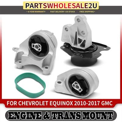 3x Soporte de transmisión para Chevrolet Captiva Sport 2012-2015 Equinox 2010-2017 Foto 1 de 4