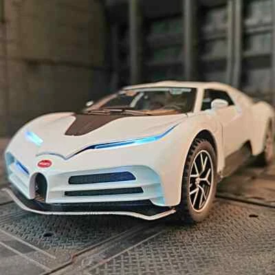 1:32 Bugatti Centennial Dialloy Alloy Diecast Sport Car Model Sound Light Toy - Image 1 of 4
