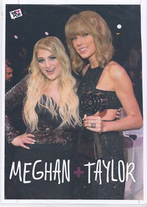 MEGHAN TRAINOR & TAYLOR SWIFT clippings pages magazine/newspapers 20x30cms GSP - Picture 1 of 3