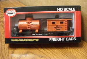 MODEL POWER HO Scale 40' Work Caboose with Tank - Amtrak #98181 - Picture 1 of 2