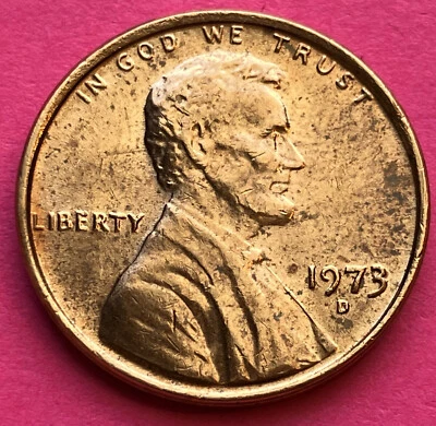 1973 D Lincoln Cent MS,FS,rare Variety,Early Die, Large FG, DDO/DDR,#LMS-002 - Image 1 of 4
