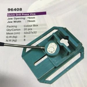 VISE 70MM -2.3/4" TOOLMAKERS PRECISION / DRILL PRESS QUICK LOCK RELEASE ALUMINUM - Picture 1 of 7