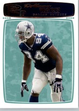 2008 Topps Rookie Progression #154 DeMarcus Ware - Dallas Cowboys