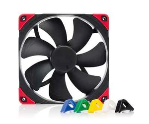 Noctua NF-A14 PWM chromax.Black.swap, Premium Quiet Fan, 4-Pin (140mm, Black - Picture 1 of 2