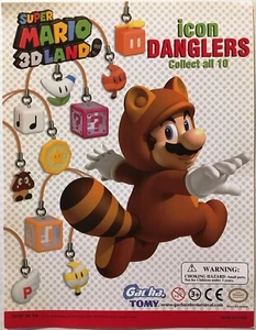 SIE WÄHLEN! Super Mario 3D Land Icon Dangler Charm Tomy Gacha Verkaufsautomat Kapsel - Bild 1 von 20