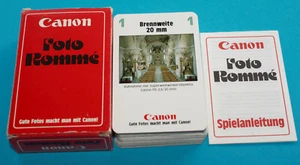 CANON - FOTO ROMME/ROMMÉ - Werbung/Merchandise - TOP extrem rar - Bild 1 von 3