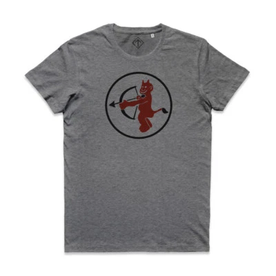 WARTSHIRT Maglietta Roteteufel 2./JG 52 Messerschmitt Jagdgeschwader 52 Luftwaffe T-shirt