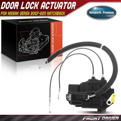 Actuador de bloqueo de puerta delantero izquierdo para Nissan Versa 07-11 Hatchback 2007-2010 sedán Foto 1 de 4