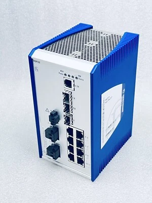 HIRSCHMANN, PHOENEIX CONTACT, ALLEN BRADLEY, SIEMENS, TELEMECANIE UNUSED HIRSCHMANN RSP25 ETHERNET 8-PORT SWITCH RSP25-11003Z6TT-SCCY9HPE2S02.0.05