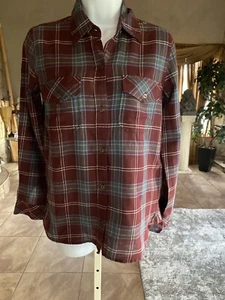 Ladies Current/Elliot Plaid Button Down Shirt Size 0 #C08 - Bild 1 von 6