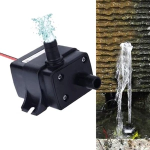 Mini WasserpumpeTauchpumpeBrunnenpumpe Salz Schlüsselwörter Springbrunnen Teich - Bild 1 von 12