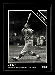 1993 Conlon Collection #738 Zeke Bonura (NM)(BAS) - Picture 1 of 2