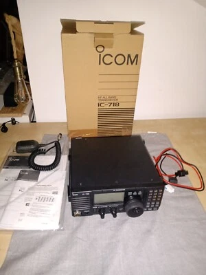 RADIO HF ICOM IC-718 LIKE NEW + DSP + INTERFACCIA MODI DIGITALI + TCXO + FILTER - Immagine 1 di 4