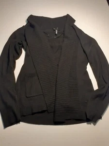 Tolle Damen Strickjacke Marke Colloseum Größe M Schwarz - Bild 1 von 6