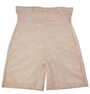 GIRDLE SHAPEWEAR SHORTS PANTY BOTTOMS BEIGE BONING AT WAIST WOMEN'S SIZE XL NEW - Picture 1 of 7
