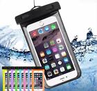 6" UNIVERSAL WATERPROOF BAG POUCH PHONE CASE FOR APPLE PHONE 4 4S 5 6 PLUS 7 8 X