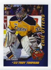 2016-17 Erie Otters (OHL) Troy Timpano (goalie)