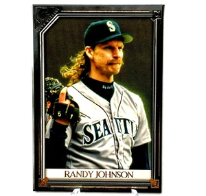 2021 Topps Gallery Baseball Card RANDY JOHNSON Seattle Mariners #160 - Foto 1 di 2