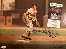 BROOKS ROBINSON SIGNED 1972  11x14 Arena Stadium Photo Card RARE JSA