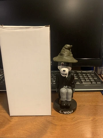 NIB 2018 ERIE SEAWOLVES C WOLF HARRY POTTER BOBBLEHEAD SGA Sorting Hat Cover