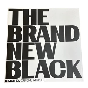 Bleach EX. 20th Anniv. Exhibition Official Pamphlet Art Book THE BRAND NEW BLACK - Picture 1 of 2