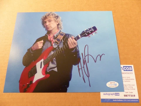 THE POLICE Andy Summers signed Autograph 8x10 Photo Autographed ACOA COA Cover