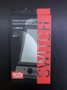 Orzly Premium Tempered Glass Screen Protectors for Nintendo Switch (2x) - Picture 1 of 2