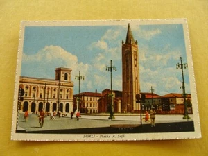 (FG.AF) FORLÌ - PIAZZA AURELIO SAFFI animiert (Hrsg. Aida) Löcher - Bild 1 von 2
