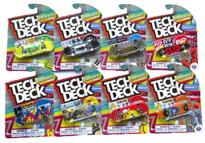 Tech Deck Fingerboard Throwback Series Série Complète de 8 Exclusivité Walmart - Photo 1/19