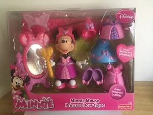 Fisher Price Disney Minnie Mouse Princess Bow-tique - Rare Set- NEW - Picture 1 of 12
