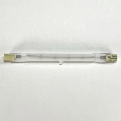 GE FCZ 500W 120V Frosted R7S Double Ended 4.7MOL Lamp - Image 1 of 3