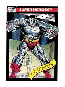 Marvel Universe Superhelden Karte #36, Colossus, MCU, Impel, 1990 - Bild 1 von 2