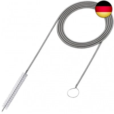 RUNFENG Flexible Abflussbürste 140-150cm,Flexible Reinigungsbürste für Rohre mit Sc