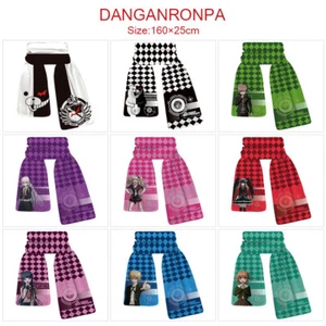 Danganronpa Anime Scarf Anime Super Soft Plush Muffler Cosplay Ornaments Costume - Picture 1 of 14