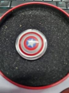 Marvel Captain America Silver Dome Coin 10 Grams - Picture 1 of 5