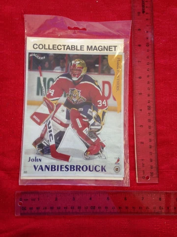 Florida Panthers John Vanbiesbrouck Player Magnet NHL Cover