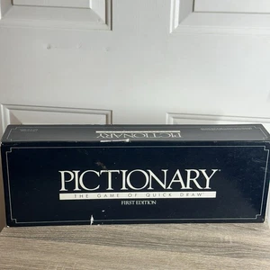 1985 Pictionary 1st Edition Game 100% COMPLETE Gift - Picture 1 of 4