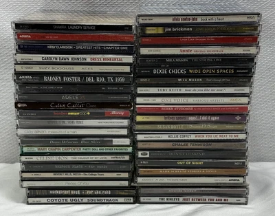 40+ Lot Mixed Title Various Genre Music CDs 90s 2000s Soft Rock Pop Country - Image 1 of 4