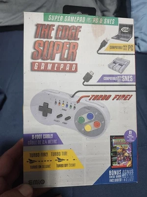 Emio The Edge Super Gamepad for SNES and PC - Brand New - Image 1 of 4