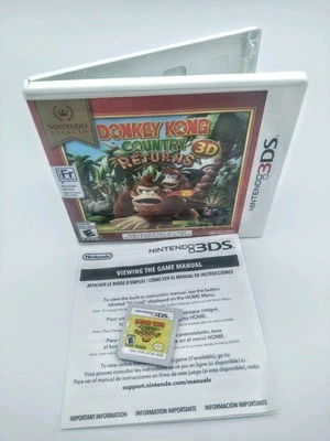 Donkey Kong Country Returns 3D (Nintendo 3DS, 2013) - Image 1 of 2
