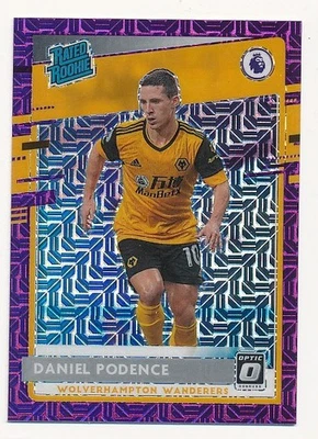 DANIEL PODENCE 2020-21 DONRUSS OPTIC RATED ROOKIE PURPLE MOJO #5 MINT - Image 1 of 2