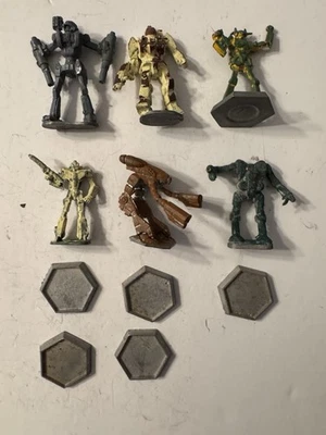 LOTE BATTLETECH ORIGINAL METAL PELTRE BATTLEMECH FASA RAL PARTHA MINIS Foto 1 de 4