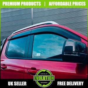 DEFLECTORES DE VIENTO DEFLECTORES DE LLUVIA DE VIENTO VISERAS PARA ADAPTARSE ISUZU D-MAX 2021+ - Imagen 1 de 11