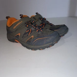 Merrell Unisex-Child Trail Chaser Hiking Sneaker gunsmoke/orange size 12m - Picture 1 of 13