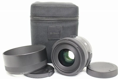 Sigma 30mm F1.4 DC HSM Art Lens for Canon - Bright Single Focus Used - Image 1 of 4